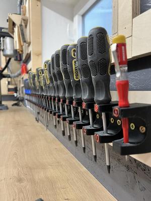 Holder screwdriver - flexible / Halter Schraubendreher - flexibel