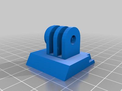GoPro quick-release plate for Velbon M-47 tripod