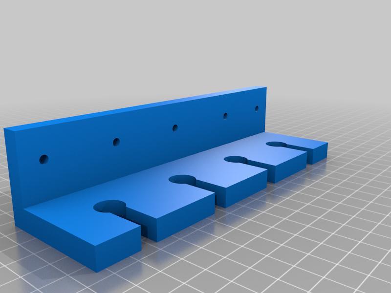 Dewey cleaning rod rack