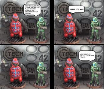 Frank Marcello, Agano Private Eye (28mm Minature)