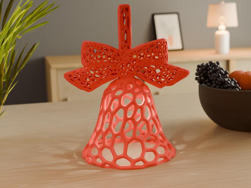 Voronoi Christmas Bell