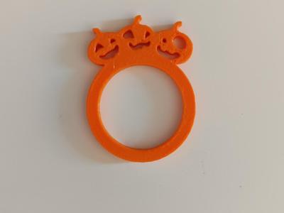Pumpkin Halloween Ring