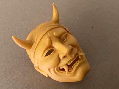 Japanese demon mask