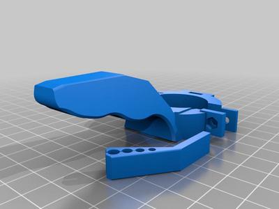 A fingergrip for dremel tool wit protection screen (see description) 