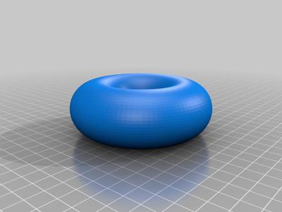 Blue donut