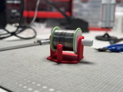 Quick Retract Solder Spool Holder
