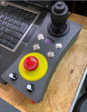 Emergency Stop for Open CNC Handwheel  panel