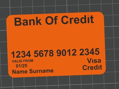 Toy Play Credit Card