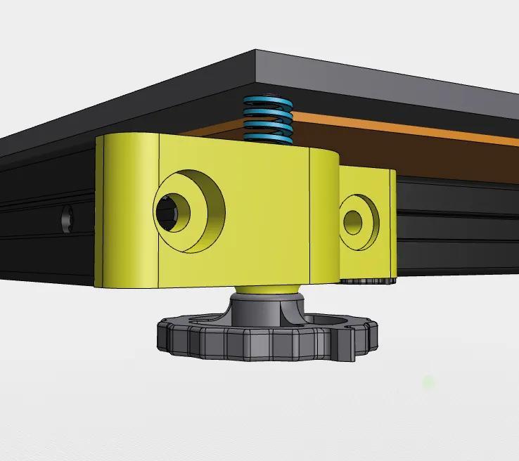 Leveling Knob With M4 Nut   