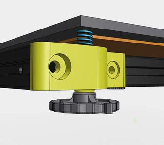 Leveling Knob With M4 Nut   