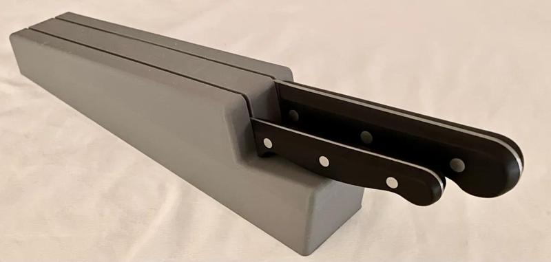 Knife organizer - 2 knives   