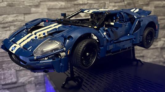 Building block, Ford GT display stand LEGO