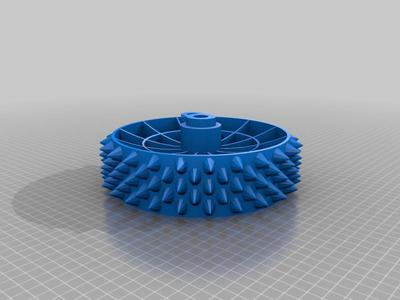 Old Lawnmower Wheel