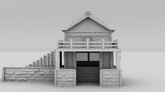 Medieval Boathouse