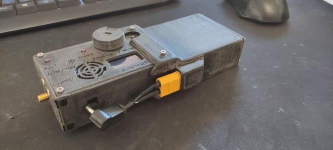 (tr)uSDX Battery Box