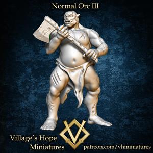 Normal Orc III with various base