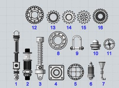 Mechanical parts