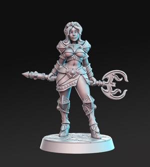 Emerald - Female Wizard - 32mm - DnD
