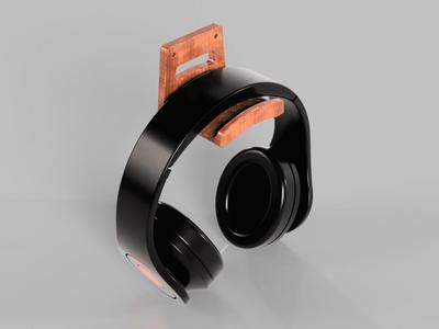 Headphone holder v2
