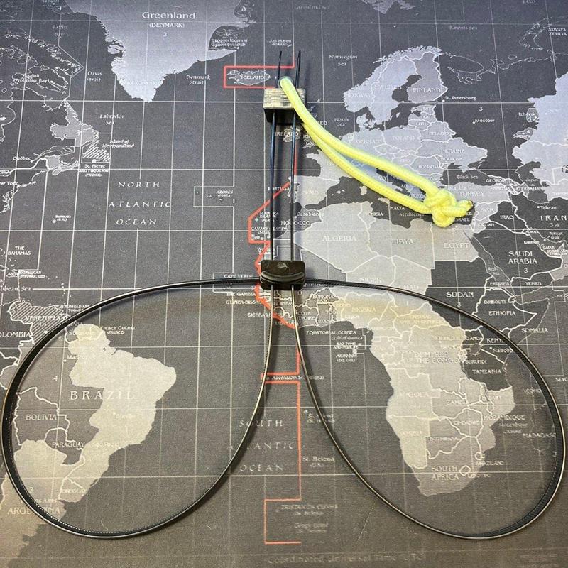 Zip Tie (Riot) Handcuffs - Adaptor for 0.35 inch thick Zip Ties