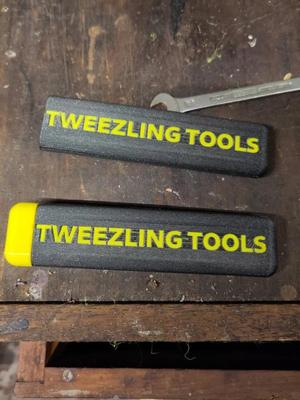 Tweezling tool storage holster   