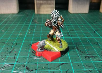 Blood Bowl Ball Token for Use w/ GW Balls