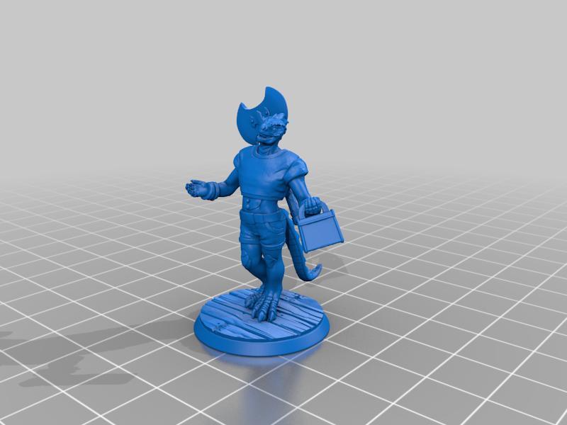 Fabulous Lizardfold Barbarian