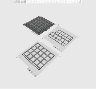 Gridfinity Base Plates for Yukon 9 Drawer Cabinet   