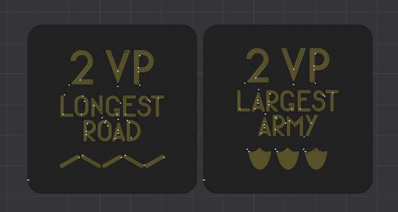 Compact Catan - Fixed Largest Army & Longest Road