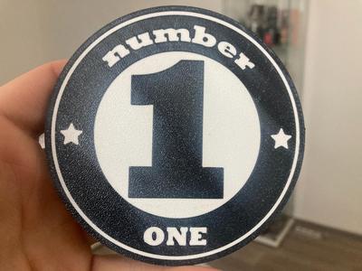 Number 1 coaster