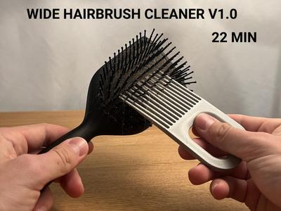 Wide Hairbrush Cleaner V1.0