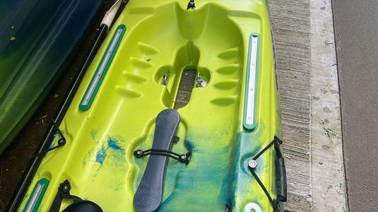 Kayak T-Track guards