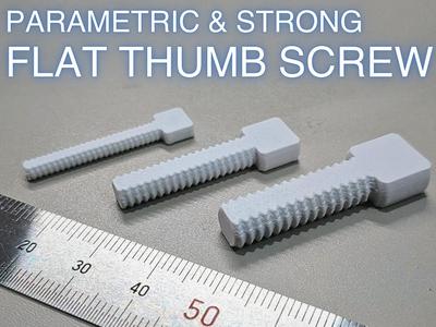 Flat Thumb Screw
