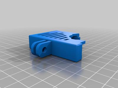 Naked GoPro 7 FPV mount (Gopro-style mount)