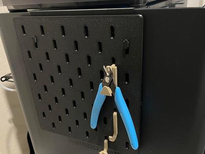 Skadis Hanger for side of printer