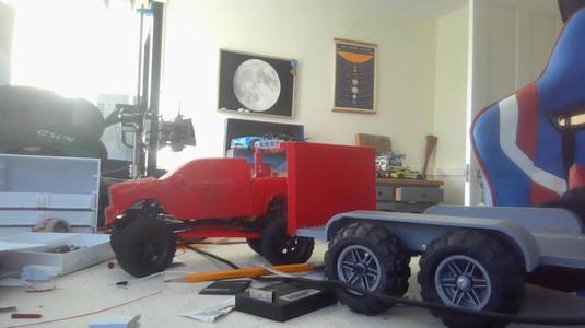 SCX24 Gosneck trailer