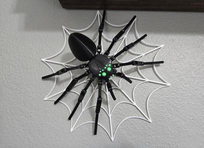 Spider Web for Articulated Spider