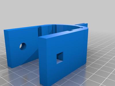 WS2811 Boscoyo strip holder for chain link fence
