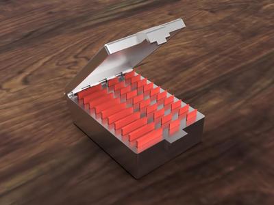 Print In Place Micro SD Card Case Box