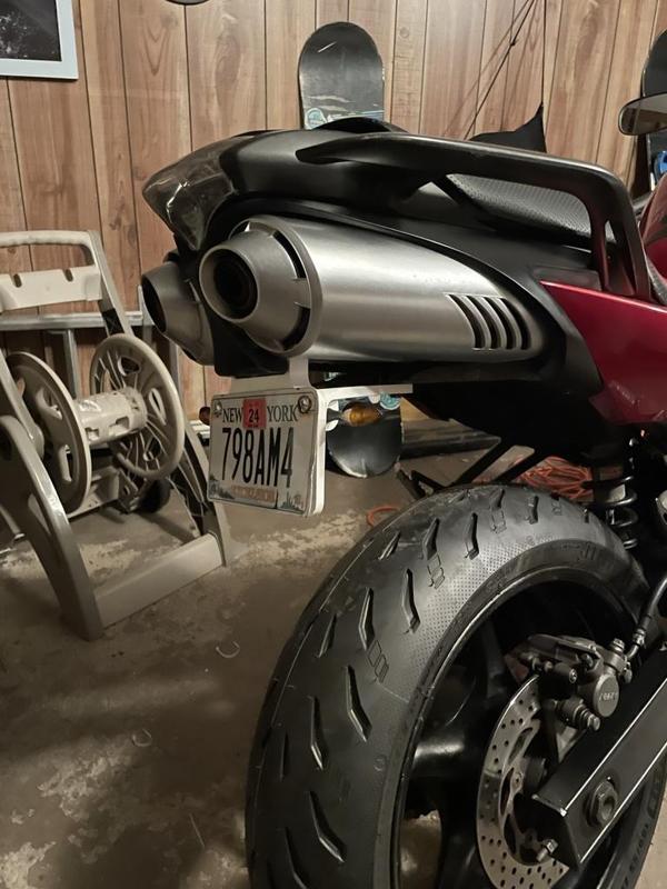 Yamaha FZ6 License Plate Mount
