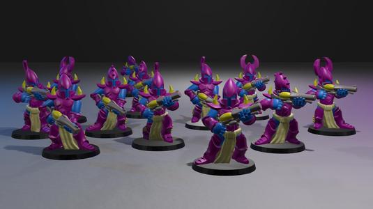 Dark Elf Warrior Sample