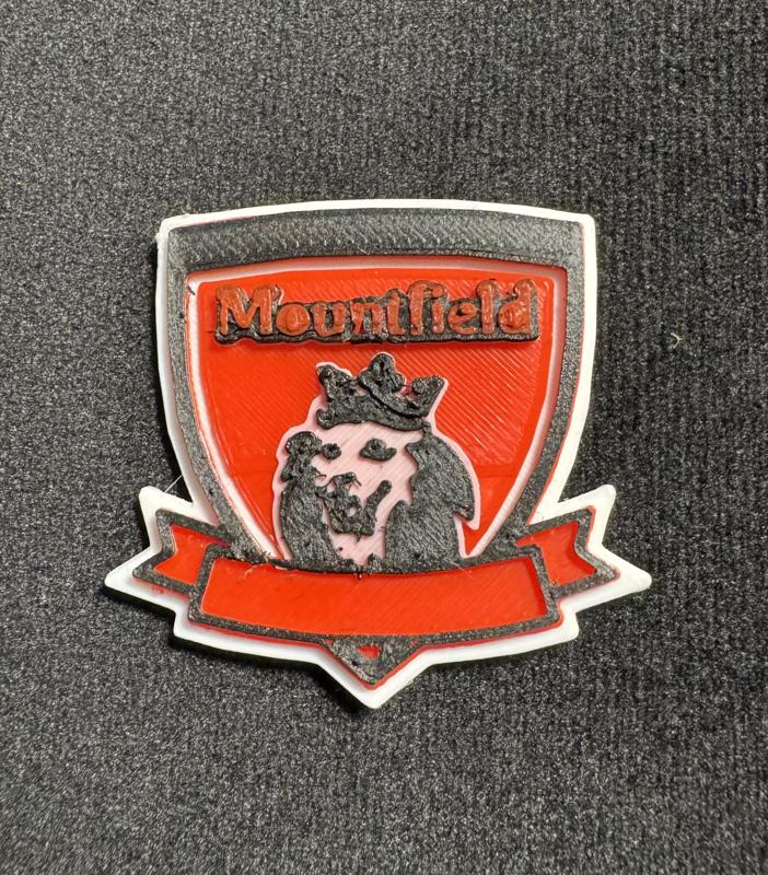 Hc mountfield HK logo and keychain