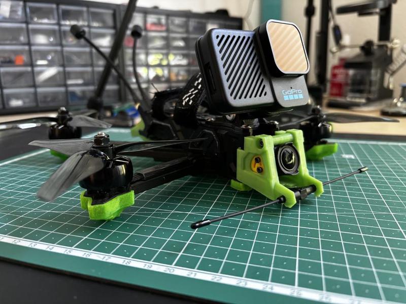 iFlight Nazgul Evoque O3 Cam Immortal-T Mount Front