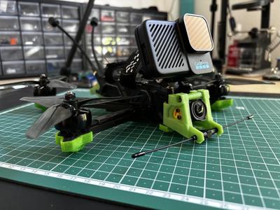 iFlight Nazgul Evoque O3 Cam Immortal-T Mount Front