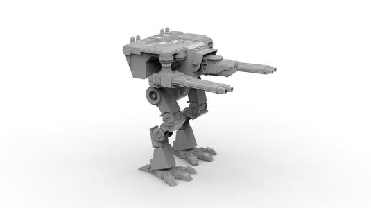 Fully posable Wardog Titanic Robot