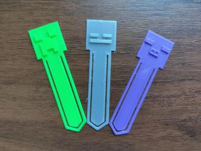 Minecraft Bookmarks