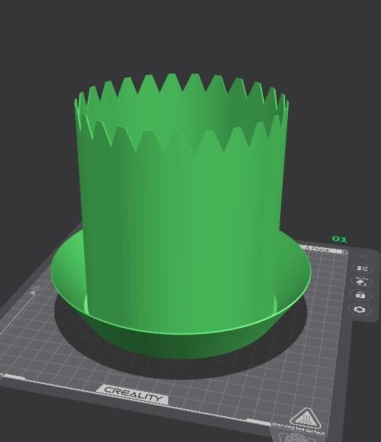 Anti-snail and anti-slug ring