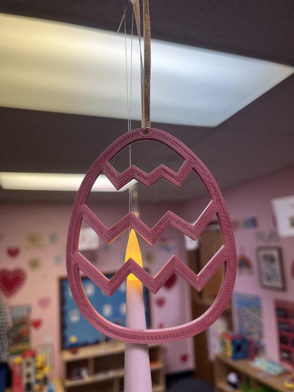 Easter Egg Ornament / Hanger