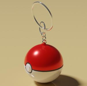 POKEBALL KEYCHAIN