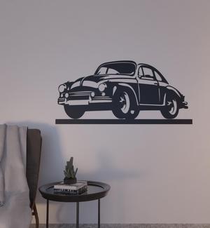 Wall decoration Antique beetle car 2d Wall art
